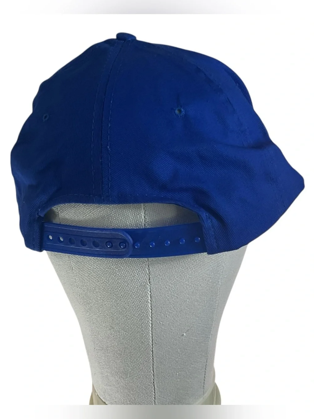 Vintage Alaska Eagle Snapback Hat Blue Rope Cap Adjustable Headliners USA Made